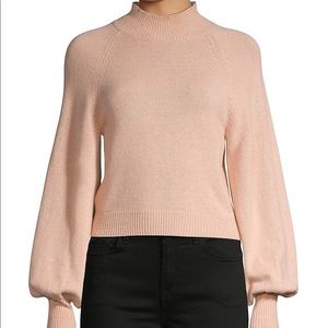 NWT BCBG MAXAZARIA KNIT PUFF SLEEVE SWEATER